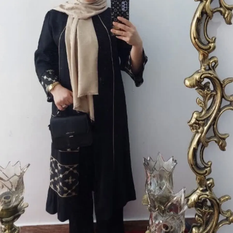 مانتو سوزندوزی بلند