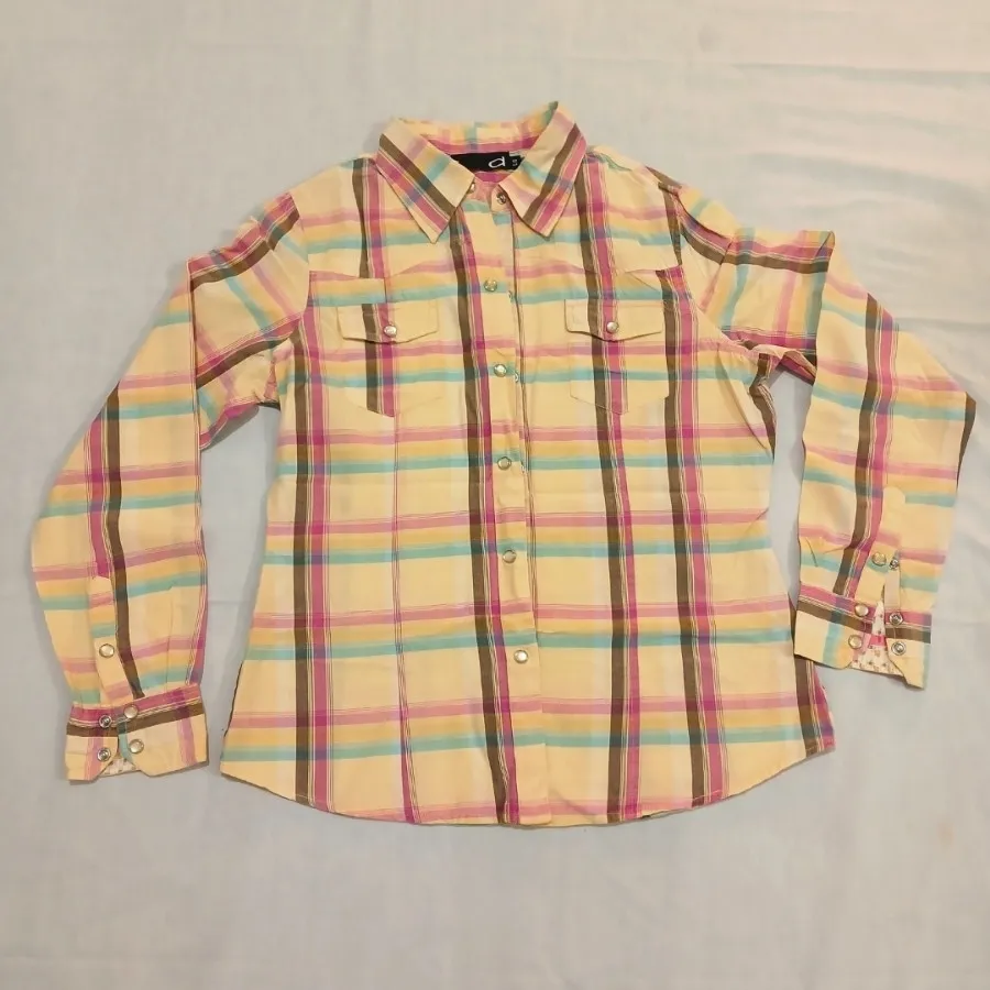 شومیز چهار خونه شیک خارجی