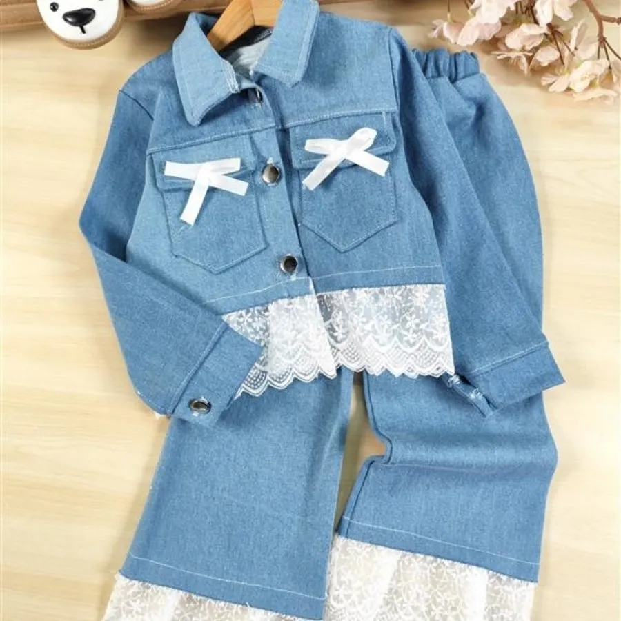 کت شلوار جین آناهیتا