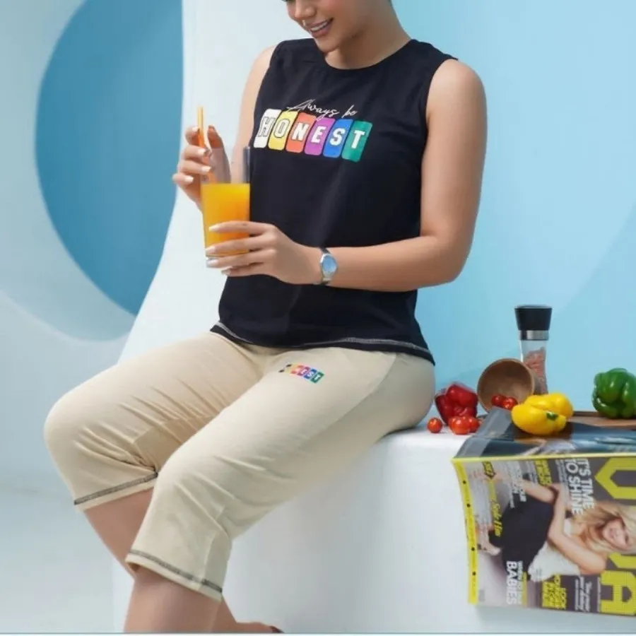 تاپ شلوارک راسته برمودا