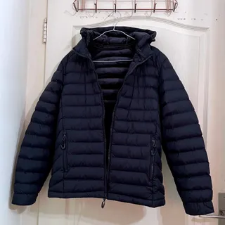 کاپشن سرمه ای ترک