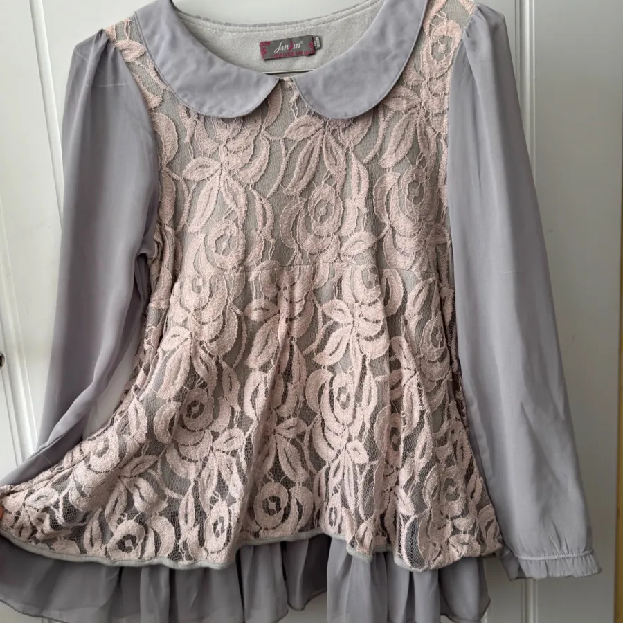 شومیز حریر وگیپور