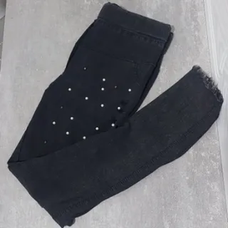 شلوار جین زغالی