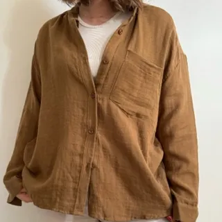 شومیز قهوه ای موکا