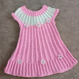 سرافان بافت دخترانه