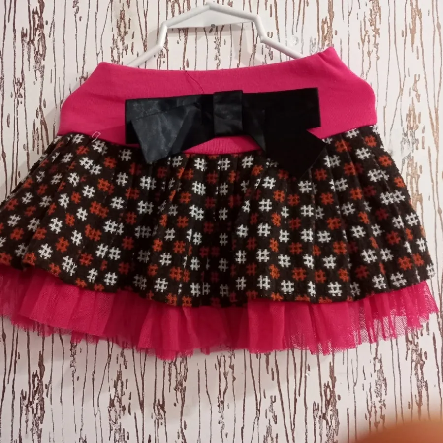 دامن دخترانه بافت