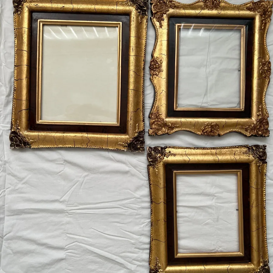 3 عدد قاب چوبی