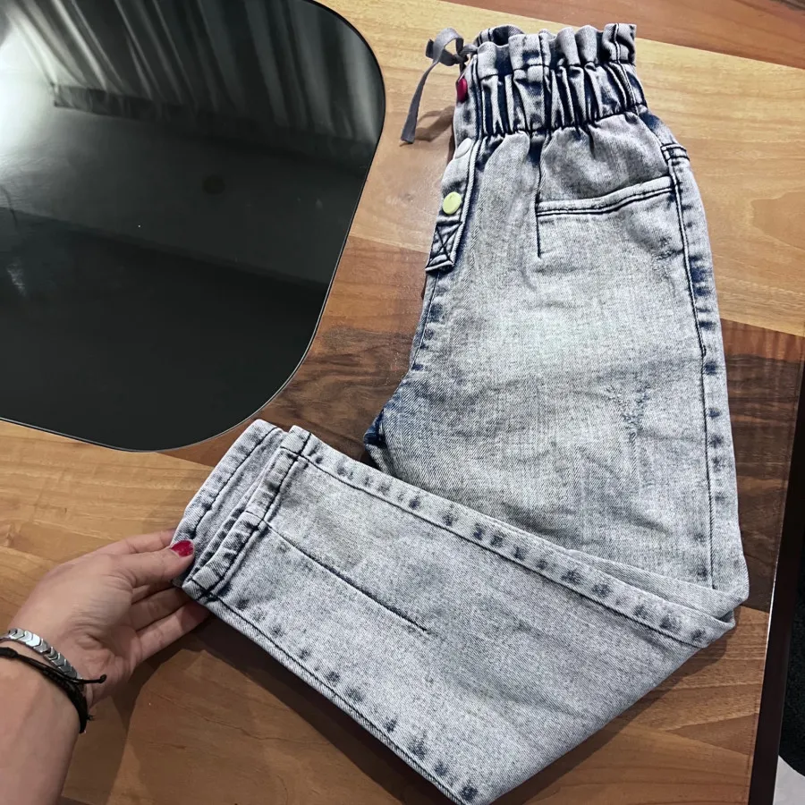 شلوار جین مام استایل