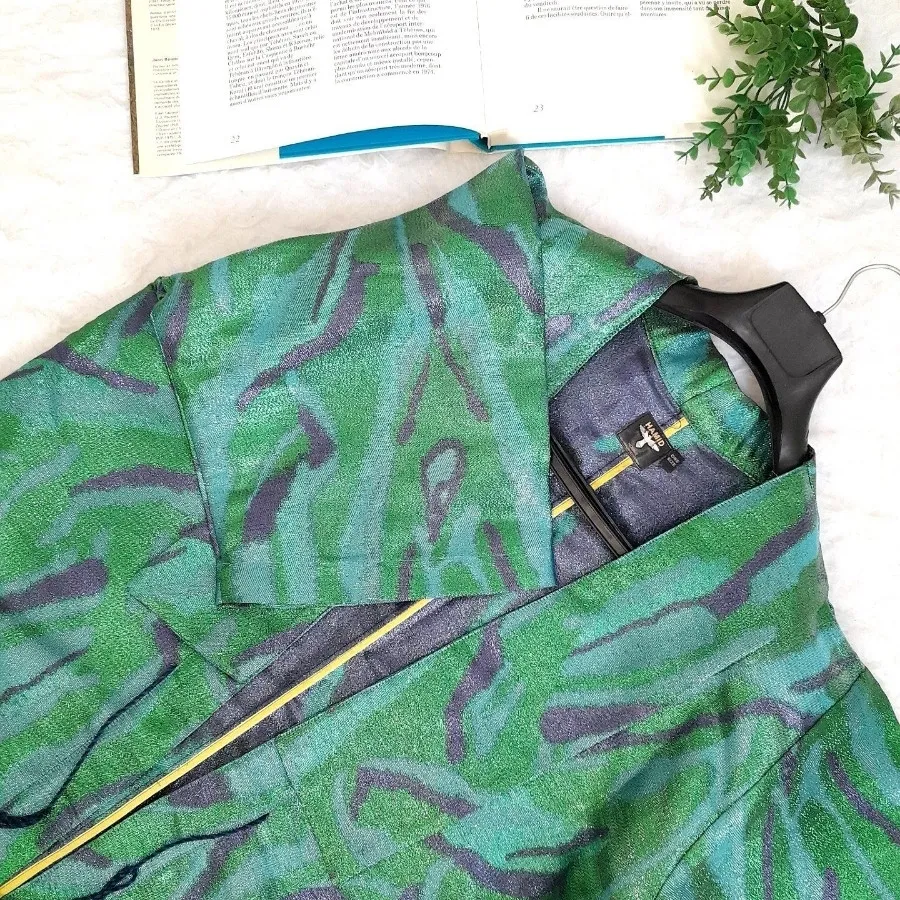 مانتو ژاکارد سایز بزرگ