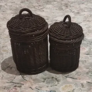 سبد حصیری برند زیباسازان