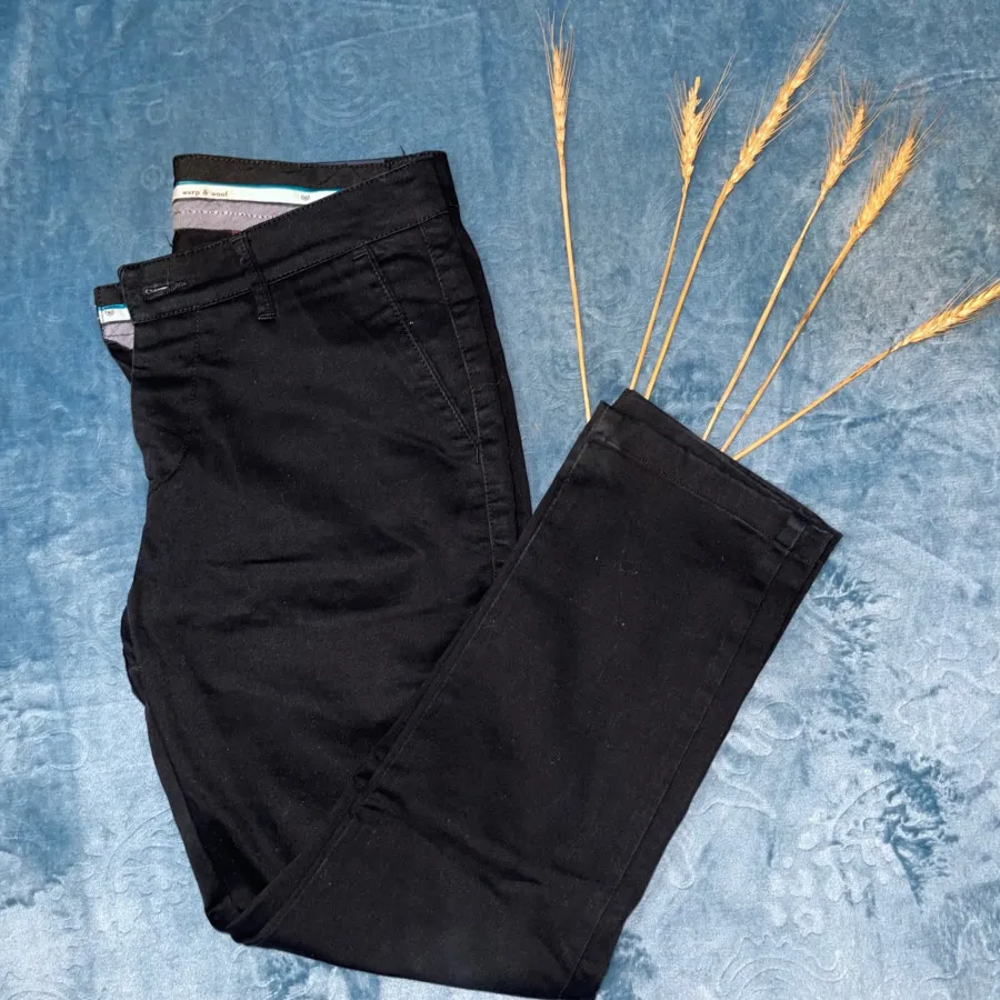 شلوار مام مشکی