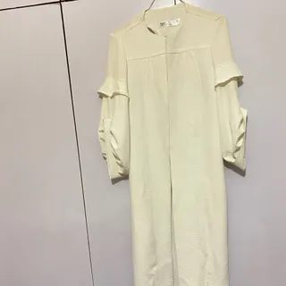 مانتو سفید بلند