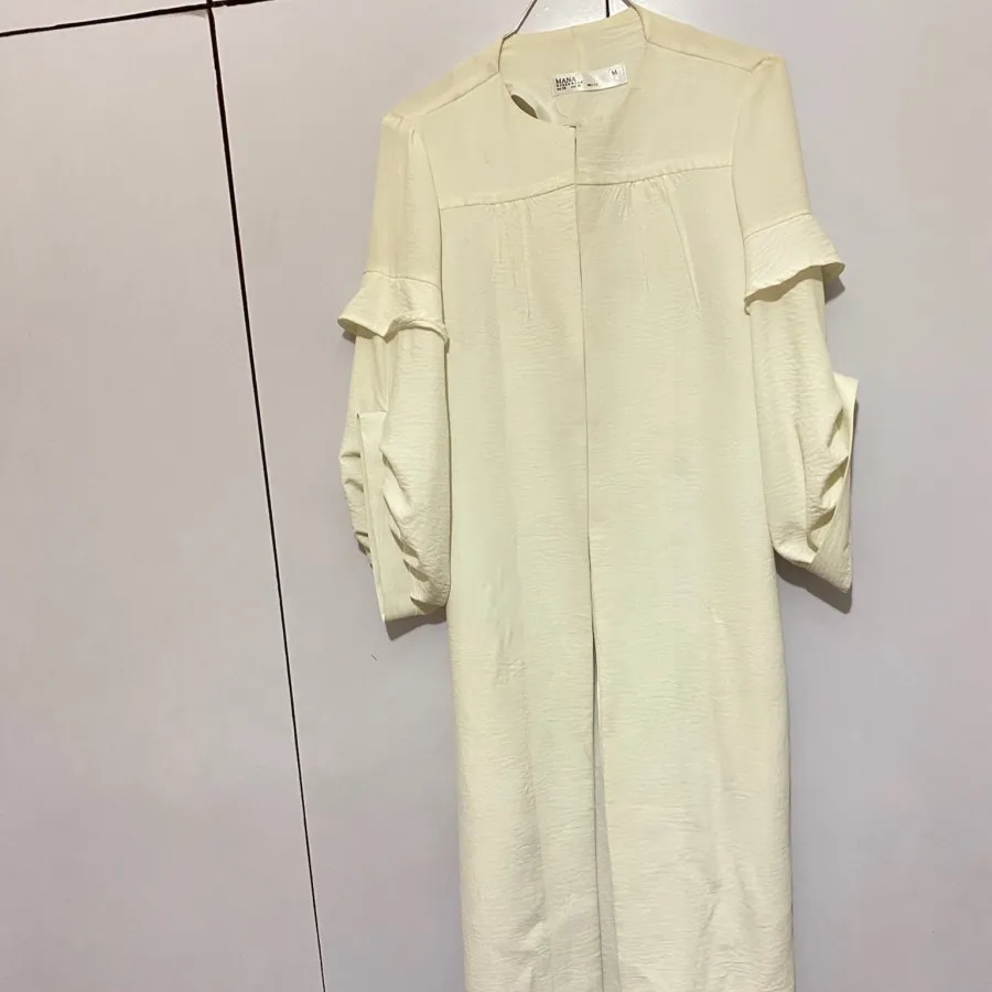 مانتو سفید بلند