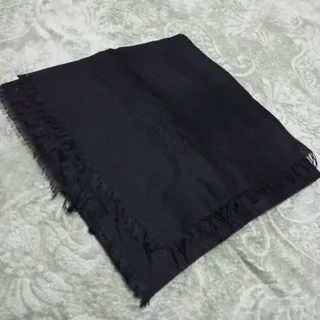 روسری مشکی نخی قواره دار