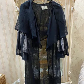 مانتو مشکی مجلسی