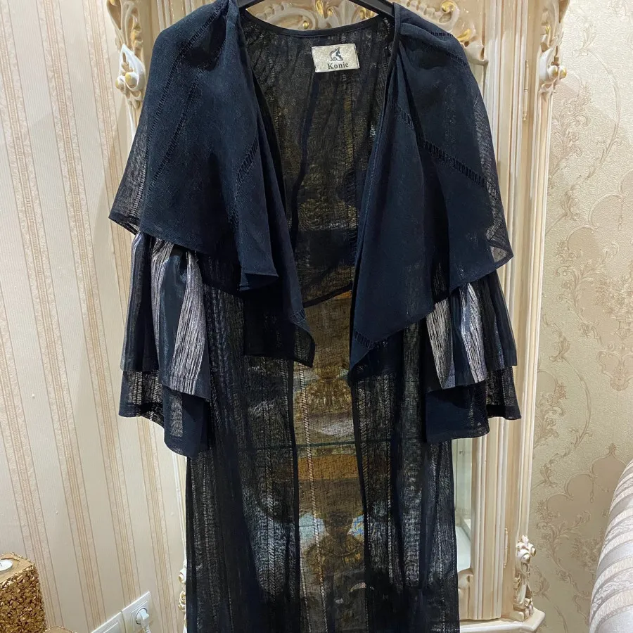 مانتو مشکی مجلسی