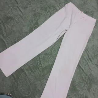 شلوار سفید پارچه ای