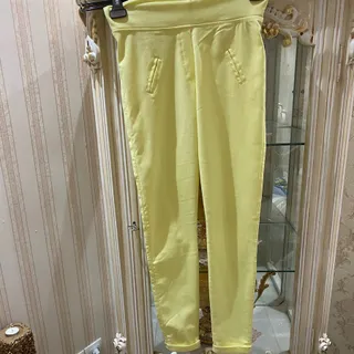 شلوار زرد نو