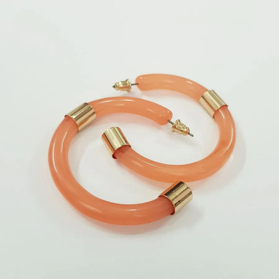 گوشواره حلقه ای پلکسی