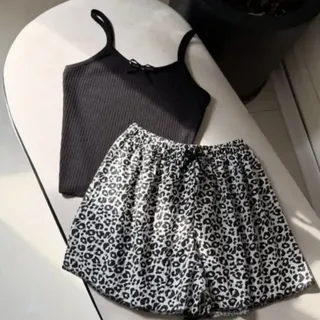 ست مشکی پلنگی