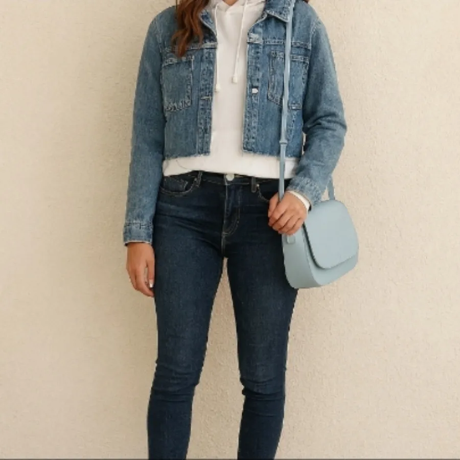 بامبر جکت و شلوار جین