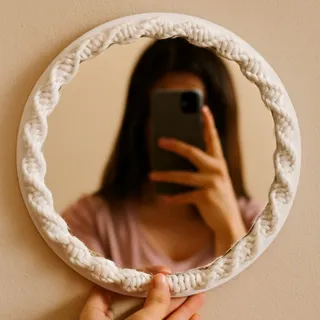 آینه مکرومه