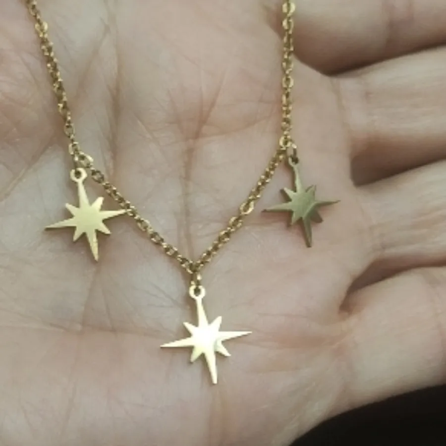 گردنبند استیل کپی طلا