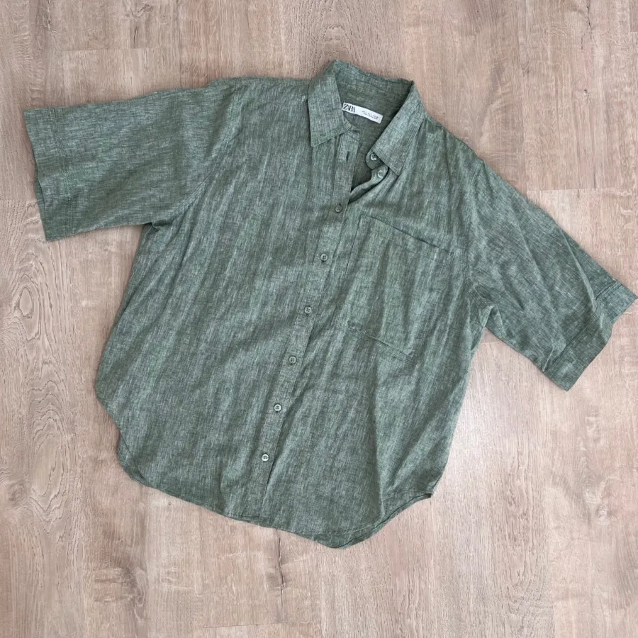 شومیز سبز زارا