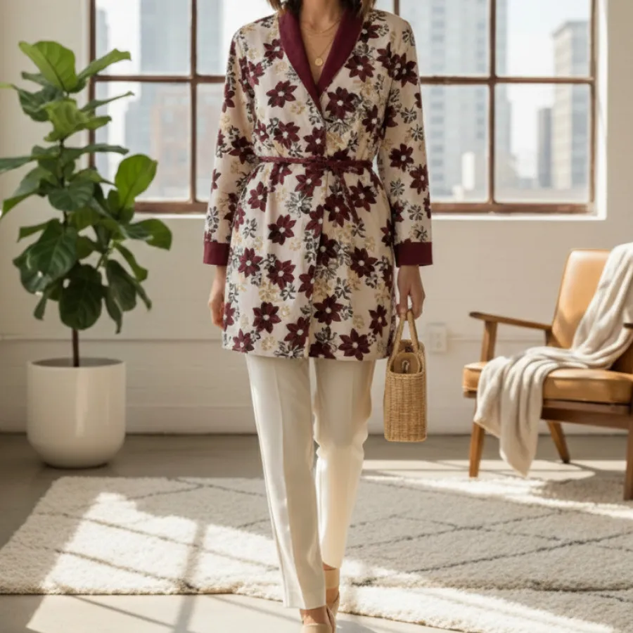 مانتو گلدار