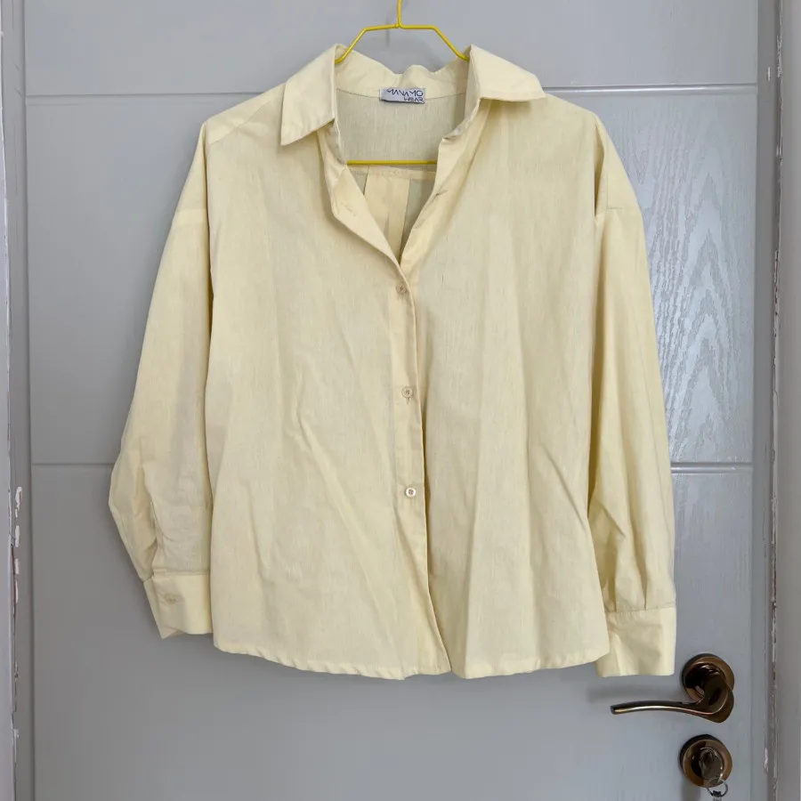 شومیز زرد کره ای