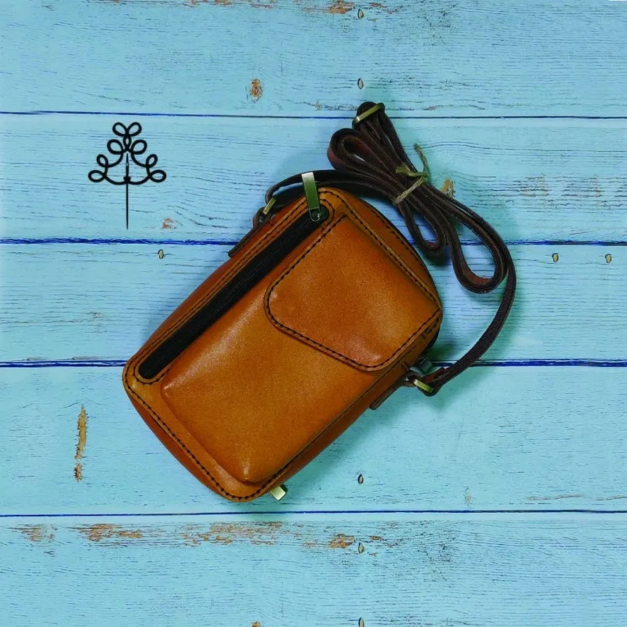 کیف دوشی اسپرت تمام چرم