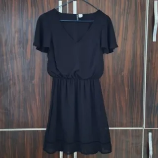 پیراهن مشکی h&m