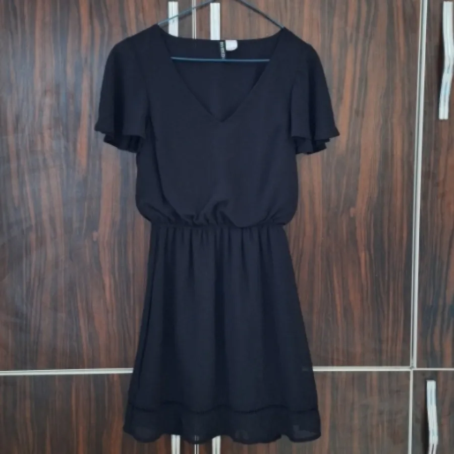 پیراهن مشکی h&m