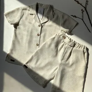 پیراهن و شلوارک پسرانه