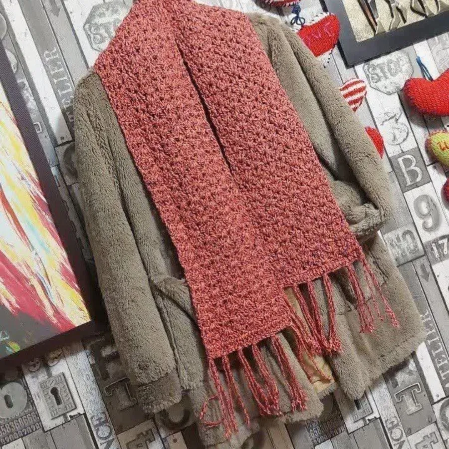 شال دست باف نو