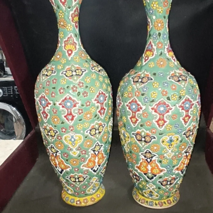 کوزه سفالی نقطه کوبی