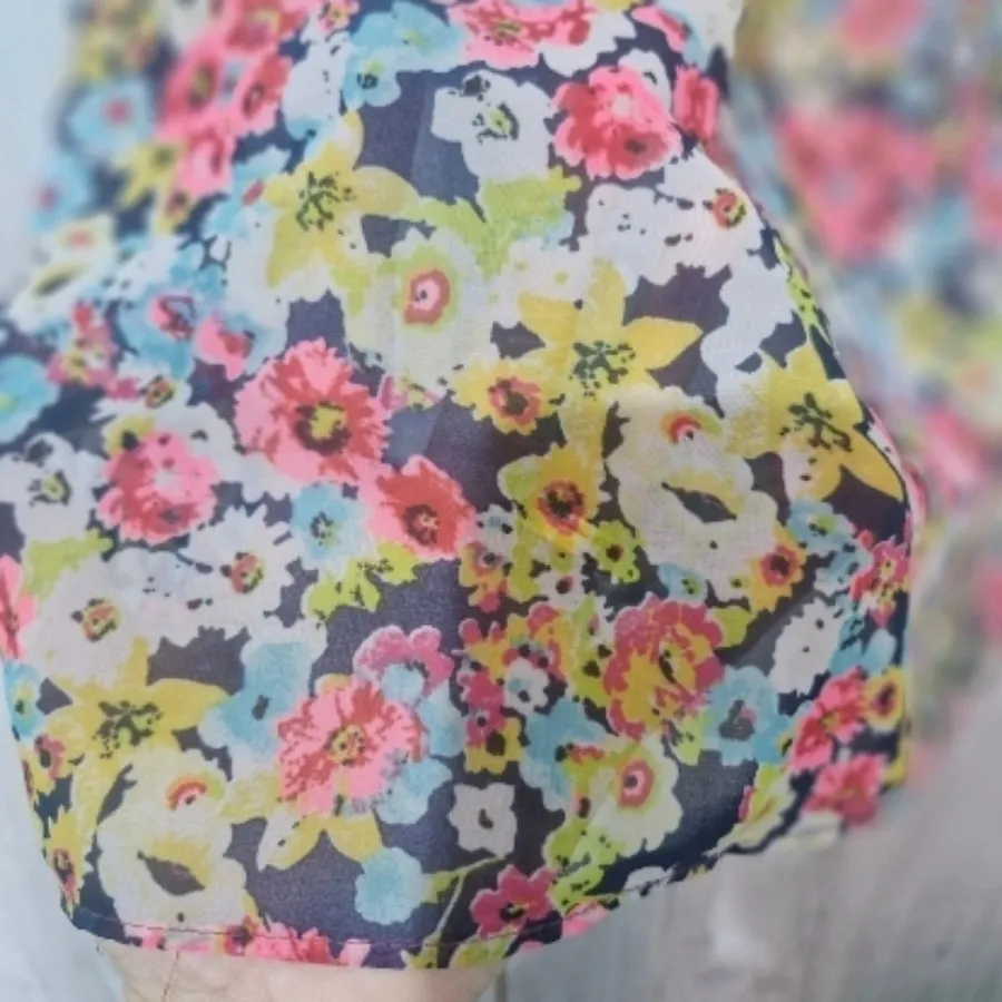 تاپ حریر گل گلی