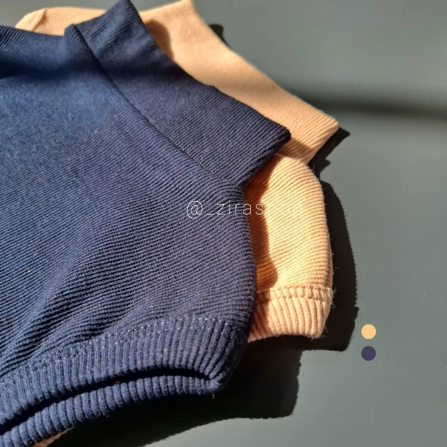 کراپ یقه یه سانتی