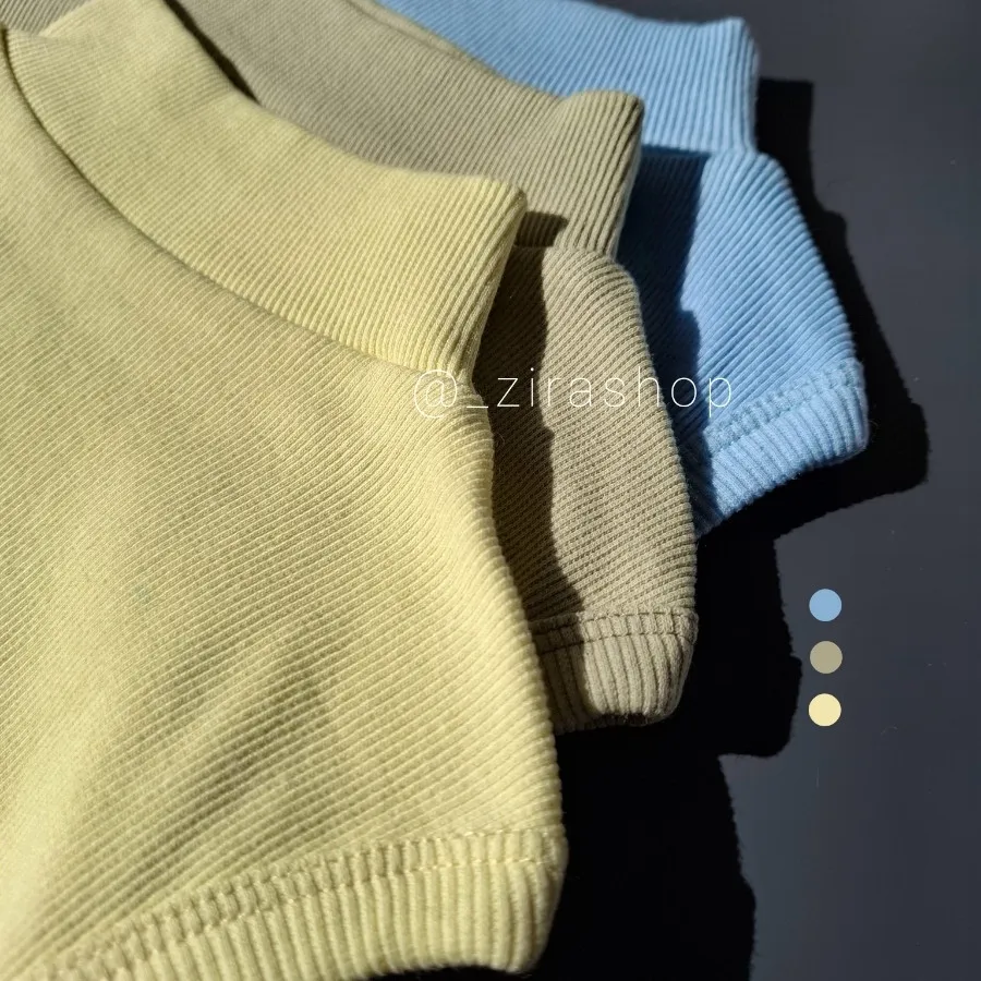 کراپ یقه یه سانتی