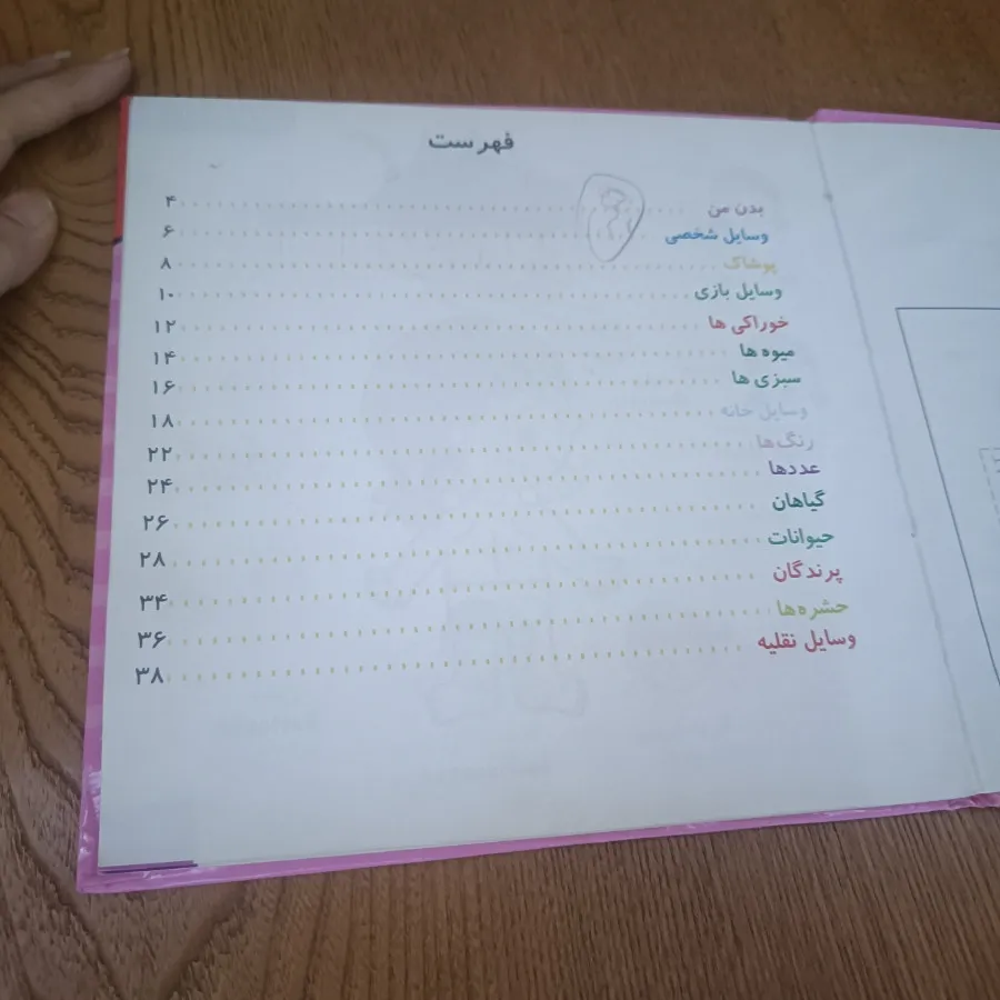 کتاب آموزشی کودکان