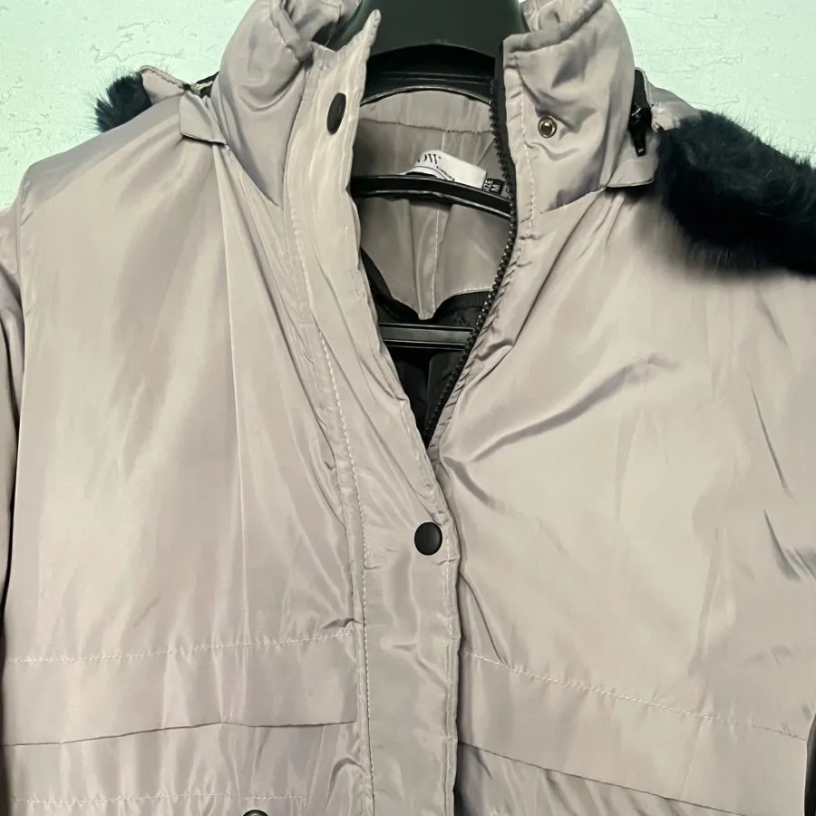 کاپشن طوسی بلند