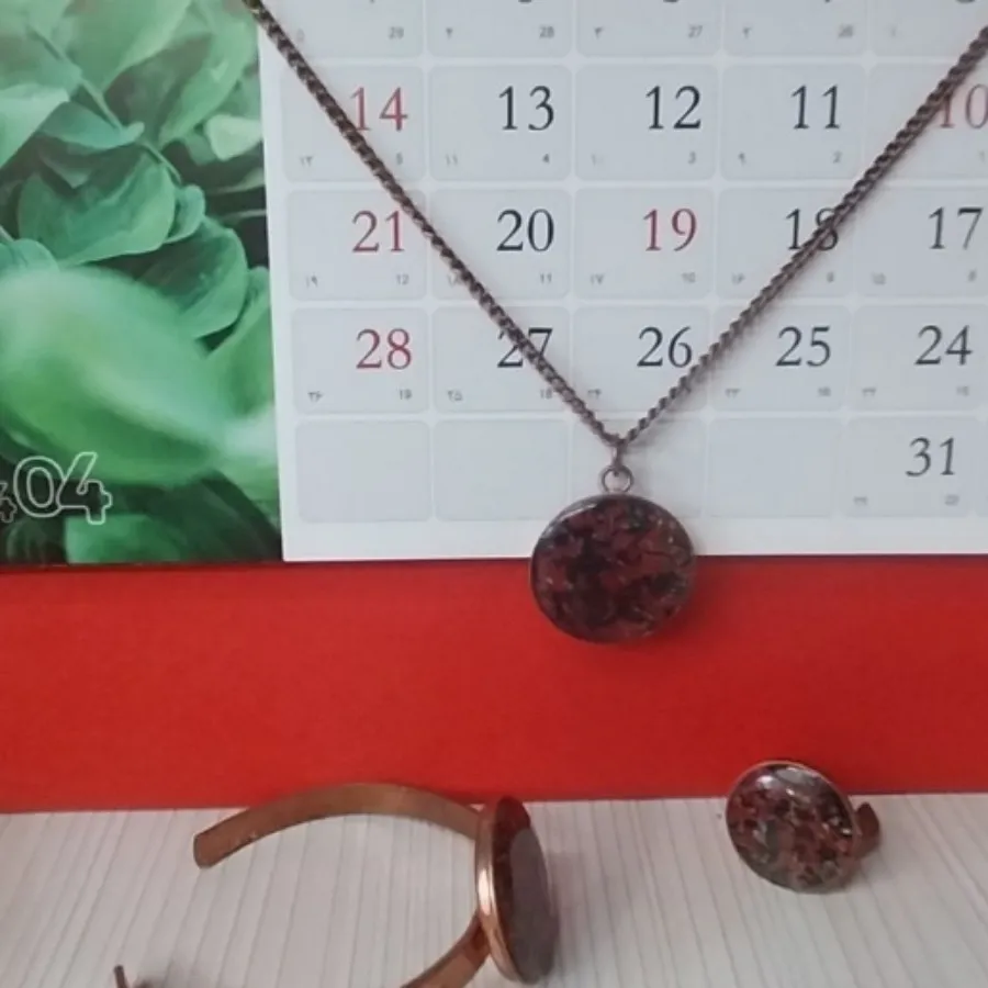 3 تیکه مسی رزینی نو