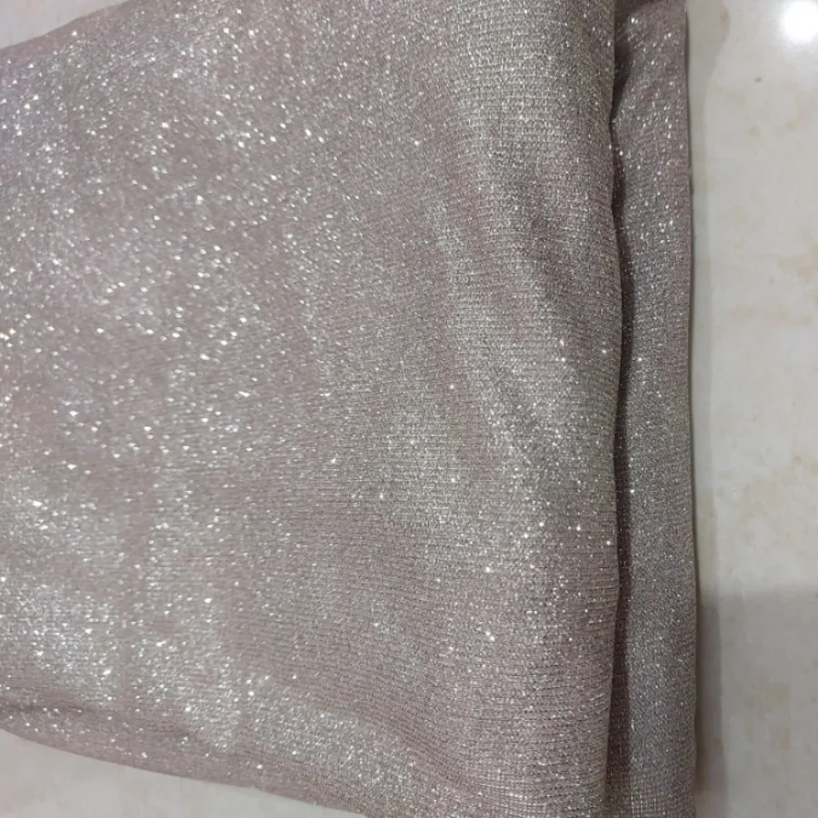 3متر پارچه شاین دار بژ