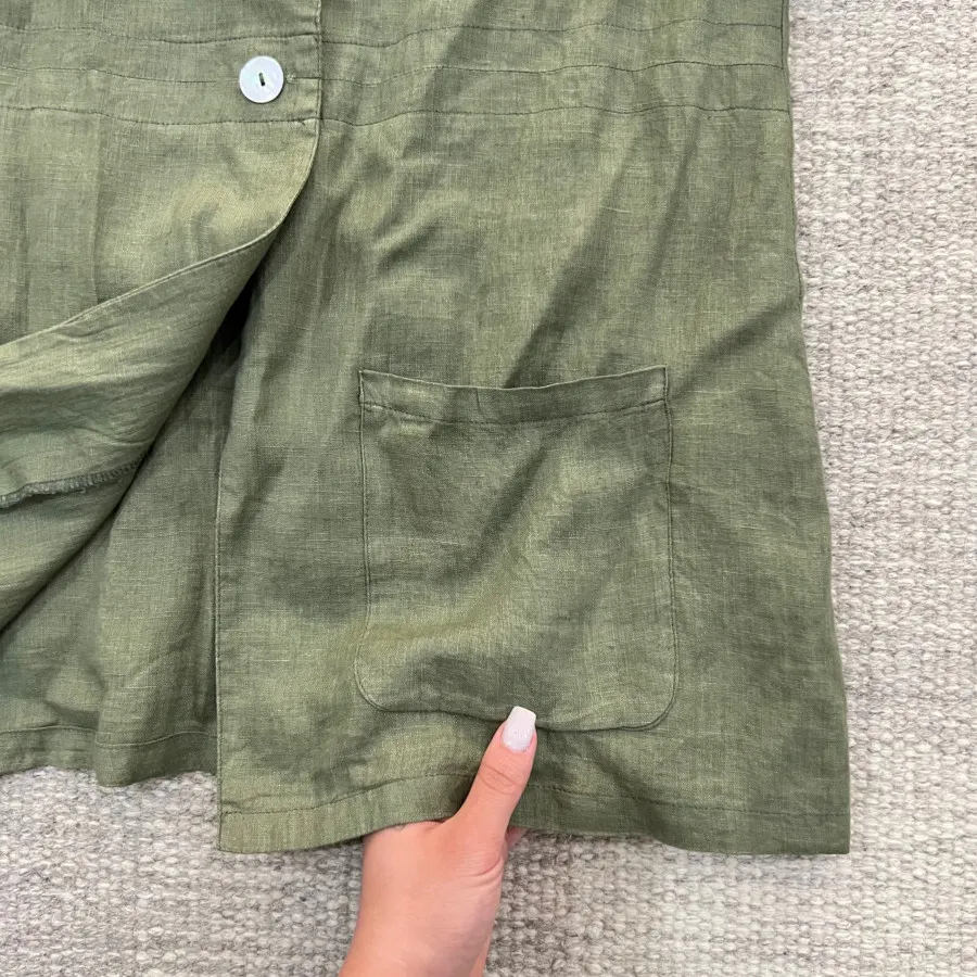 بلوز لینن خارجی