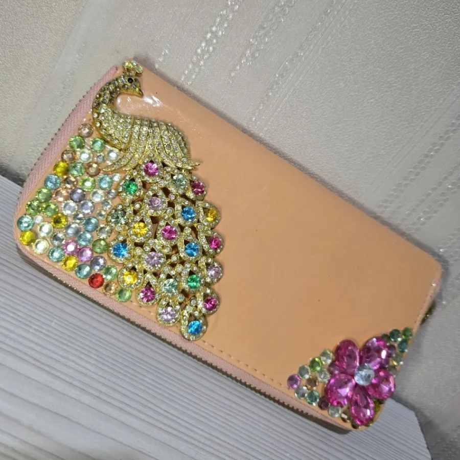 کیف پول فول نگین لوکس