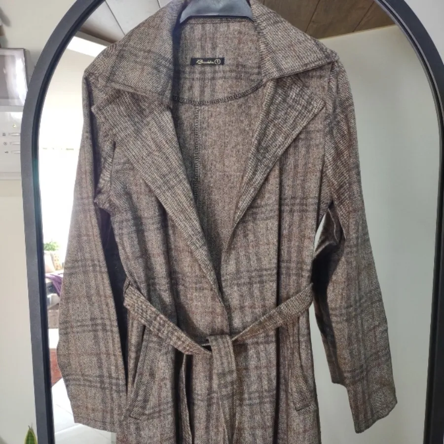 پالتو بلند یقه انگلیسی