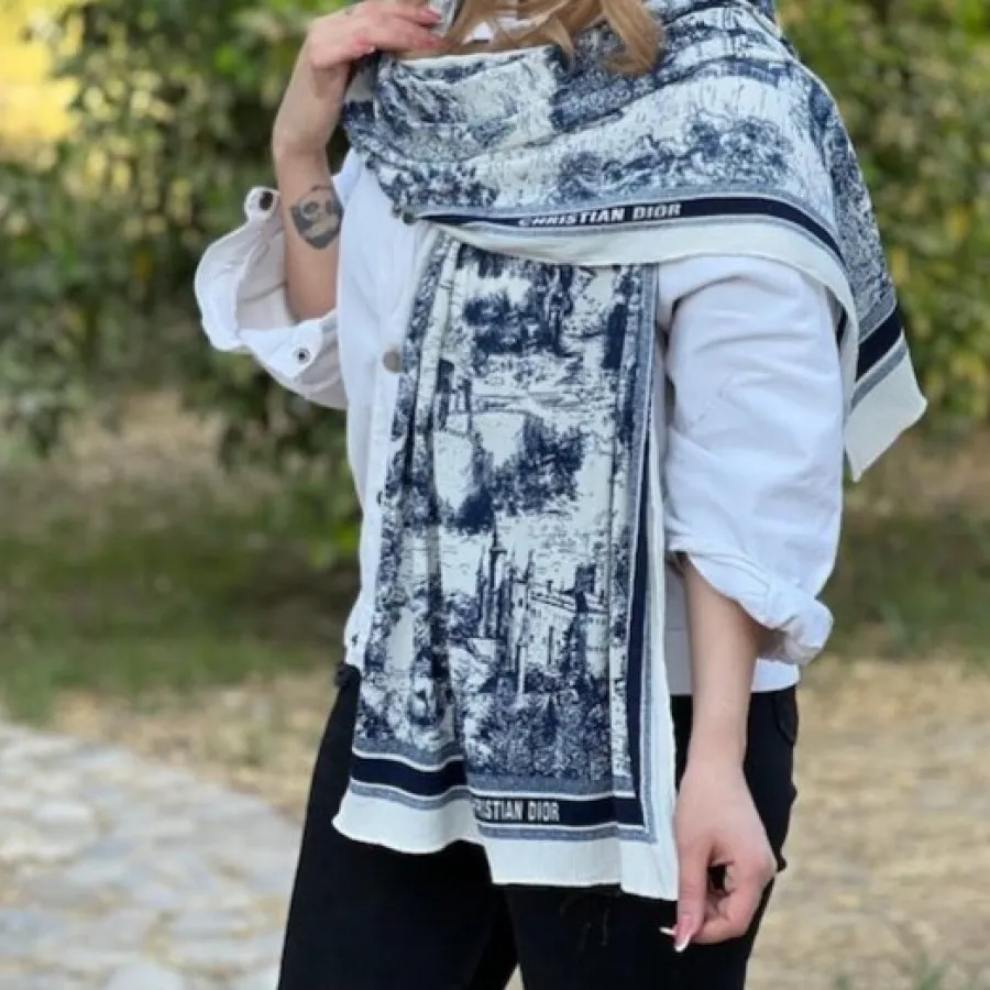 شال کشمیر پلیسه چهار فصل