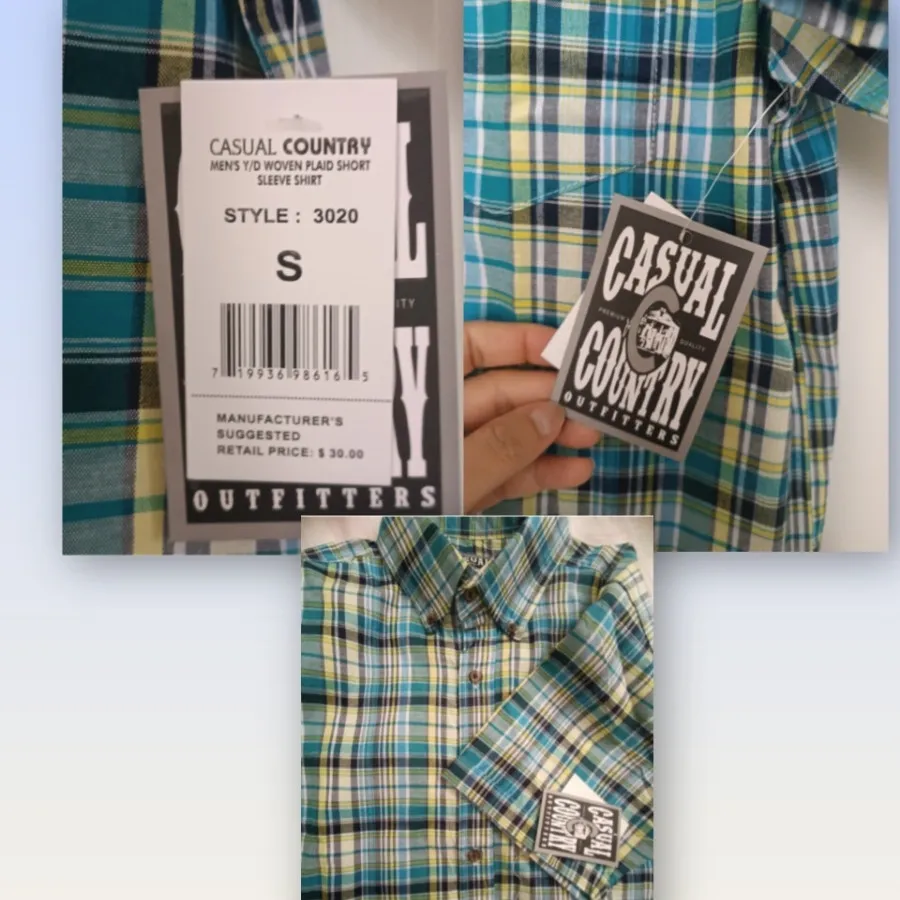 پیراهن کژوال مردانه US