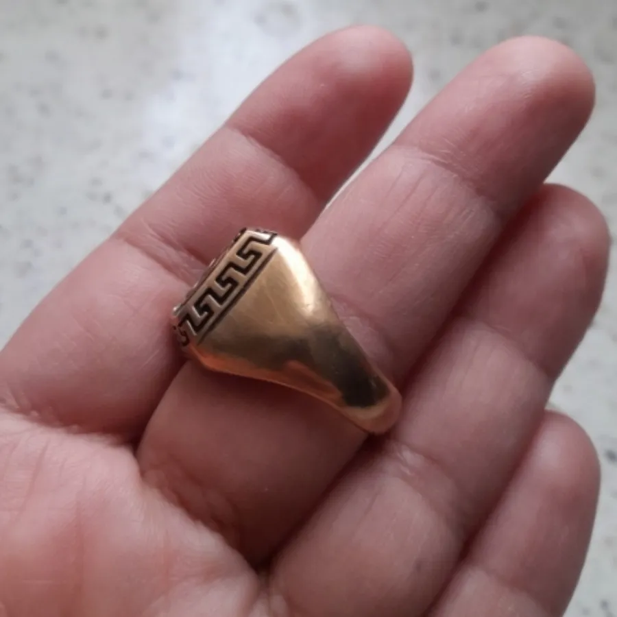 انگشتر طلا روس مردانه