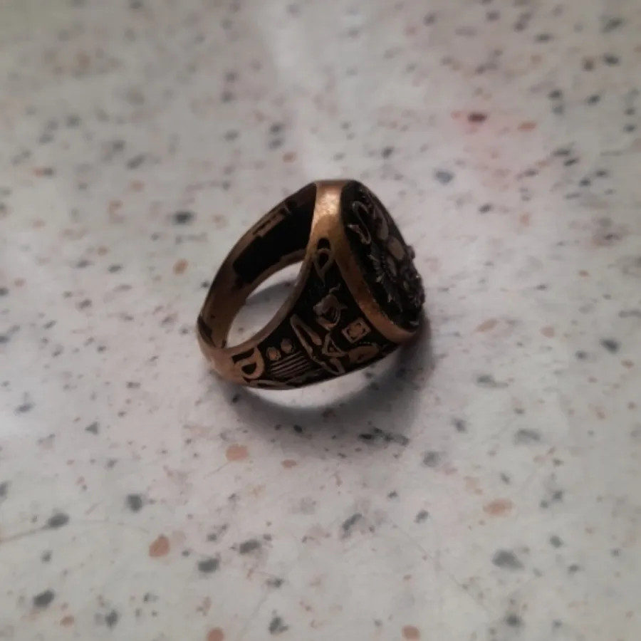 انگشتر مردانه طلا روس